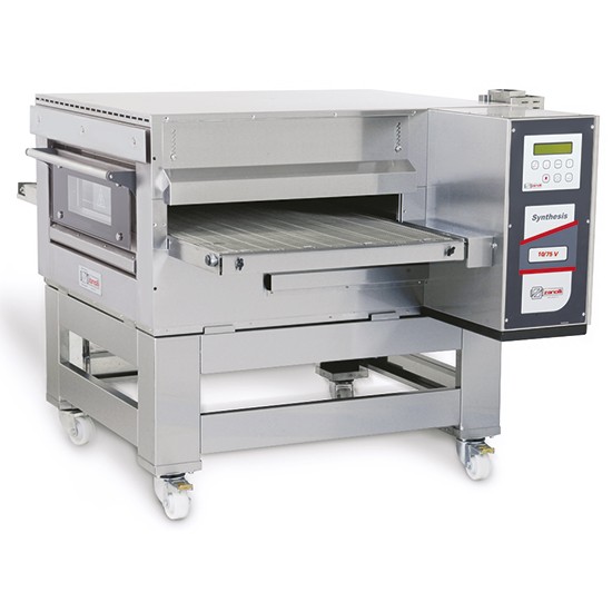 Forno a tunnel a gas ventilato nastro 80x120x 10 cm