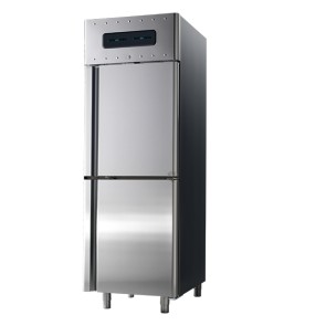 frigorifero da 350+350 litri in inox a 2 temperature, GN 2/1, -2°/+8°C|-10°/-22°C- SHOWROOM