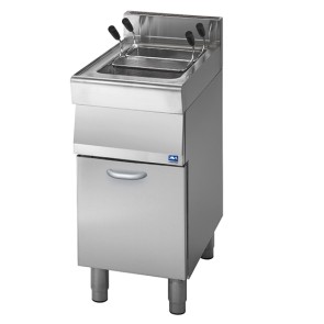 Cuocipasta a gas su base chiusa, 40 litri