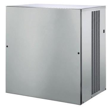 Produttore di ghiaccio a cubetti, aria, produzione 400kg/24h