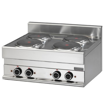 piano di cottura elettrico, 4 piastre