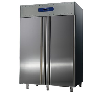 Frigorifero da 1400 litri in inox, GN 2/1, -2°/+8°C 85 mm isolamento