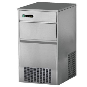 Produttore di ghiaccio professionale capacità 20 kg in 24 ore contenitore riserva capacità da 5 kg