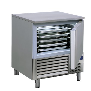 Abbattitore di temperatura 5x GN 1/1 - 600x400 mm, +90°C/-18°C