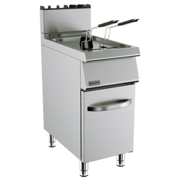 Friggitrice a gas su base chiusa, 15 litri