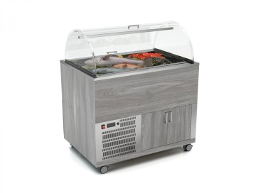 Carrello vasca fredda ventilata