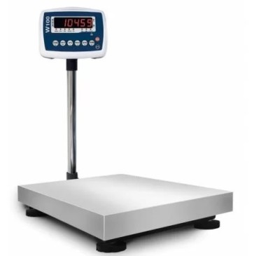 Bilancia da pavimento, portata massima 500 kg, divisione 50 g