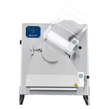 Dilaminatrice per pasta fresca con 2 rulli paralleli, per diametro da ø 14-30 cm