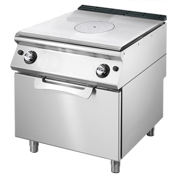 Tuttapiastra gas su forno gas statico GN 2/1