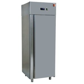 Frigorifero da 700 litri in inox, GN 2/1, -2°/+8°C