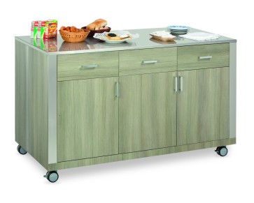 Modulo neutro con sportelli e cassetti