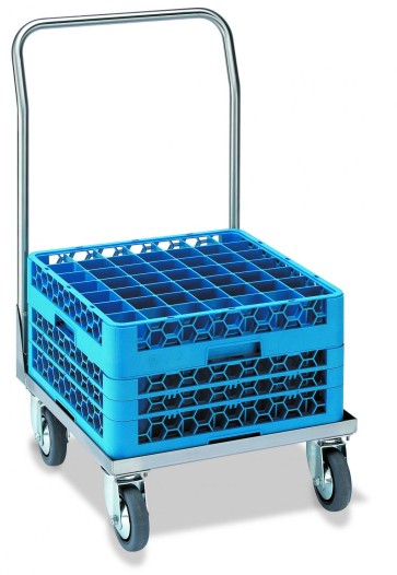 Carrello piattaforma per cestelli