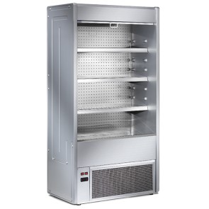 Murale refrigerato con 3 ripiani, larghezza=1200