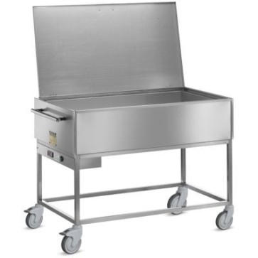 Carrello scaldavivande 25 posti - mm. 1200x640x900 h