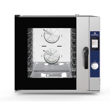 Forno misto elettrico a vapore diretto con sistema di lavaggio automatico, 6x GN 1/1 o 600x400 mm