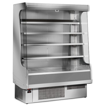 Refrigeratore murale da 1500 mm, 4 ripiani, tenda notte inclusa