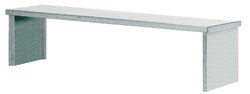 Mensola per tavoli da 1200x300mm