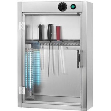 Sterilizzatore a parete per coltelli a raggi ultravioletti uvc germicida