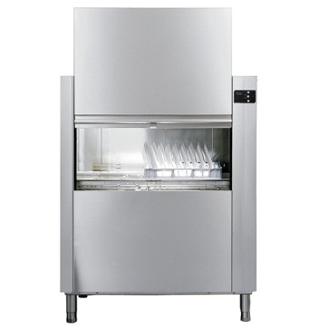 Lavastoviglie a traino, 2velocità, 100/130cestelli/h