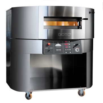 Forno pizza elettrico rotante, 14x d 30cm, programmabile digitale