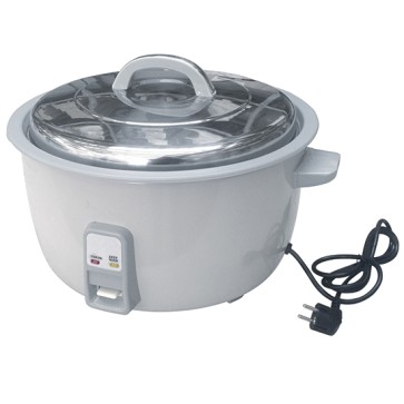 Cuociriso elettrico smaltato bianco, 13 litri
