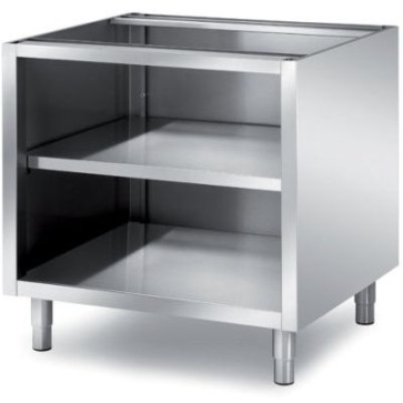 Elemento a giorno con ripiano intermedio mm 1040x790x810 h