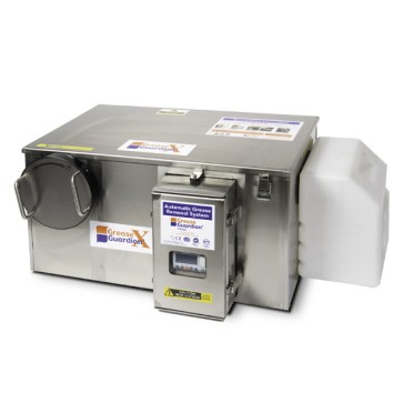 Separatore di grasso automatico con timer, portata 2,21 litri/ secondo