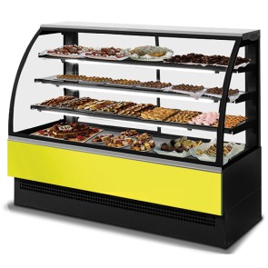 Espositore refrigerato con 3 ripiani, 0 °C/+2 °C, l=600 mm