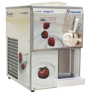 Macchina frozen yogurt con condensazione ad aria/acqua, capacità 12 litri