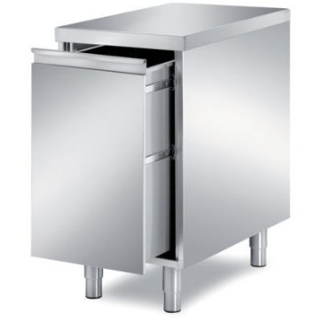 Elemento con cassettone estraibile con ripiano. mm 450x700x850 h