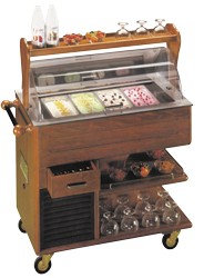 Carrello per dessert