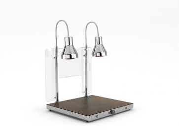 Piano caldo con infrarossi, 2 lampade flessibili, parafiato aperto per pass