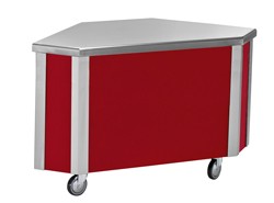 Elemento angolo esterno 90° su ruote