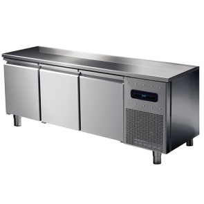 Tavolo congelatore 3 porte gn 1/1 temperatura - 10 - 22 c con hccp  sistema di allarme