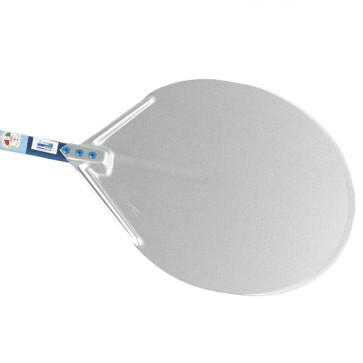 Pala in alluminio per pizze ø 320mm, larghezza=650mm