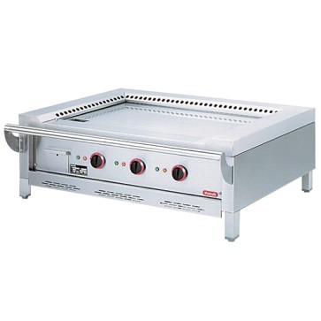 teppanyaki elettrico da banco, 3 zone