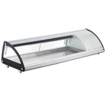 Vetrina refrigerata sushi cap. 5 x GN 1/2 altezza 40 mm.