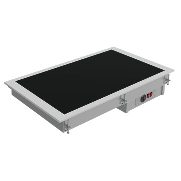 Piano riscaldante in vetroceramica 3x GN1/1