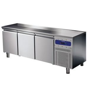 tavolo refrigerato da 600 mm a 3 porte, -2°/+8°C