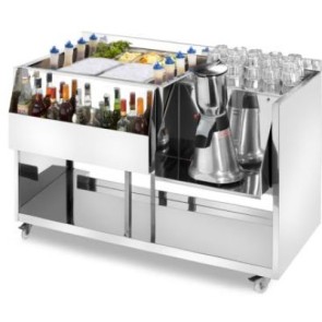 Cocktail station mm 1250x700x830 h