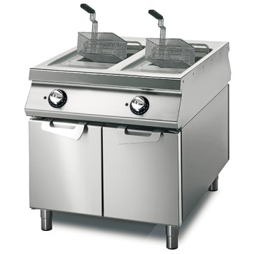 Friggitrice elettrica 21+21 litri su vano con porte