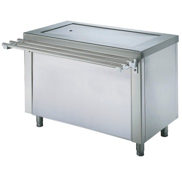 Piano refrigerato 4x GN 1/1 su armadio neutro