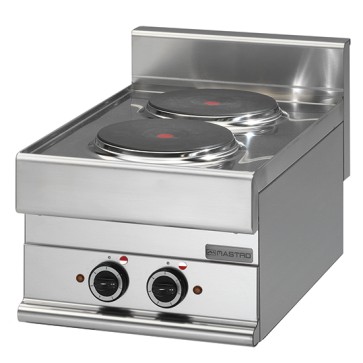 piano di cottura elettrico, 2 piastre