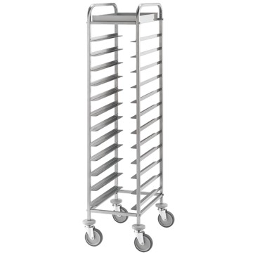 carrello portateglie GN, 12x GN 1/1 h=110 mm