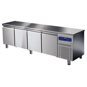 Tavolo freezer 4 porte GN 1/1, -10°/-20°C