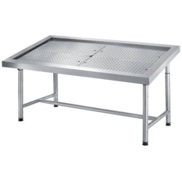 Tavolo espositore predisposto per refrigerazione(motore escluso) cm150x100x87 h