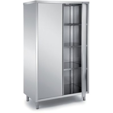 Armadio chiuso con 2 ante a battente tamburate mm 1200x700x2000 h