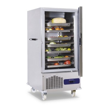 Carrello termico portavassoi refrigerato su ruote, 12x GN 2/1, BT Frizzer TEMP -18°/-20 °C