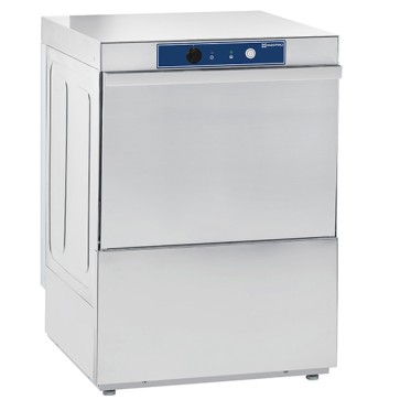 Lavastoviglie meccanica con dosatore detergente, cesto da 50x50 cm, max h=32 cm