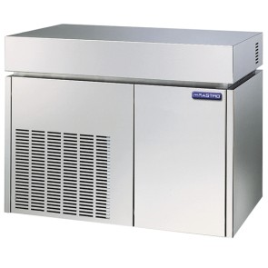 Produttore di ghiaccio a scaglie piatte, raffreddamento ad aria, 250 kg/24 h